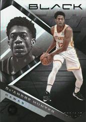 De'Andre Hunter #22 Basketball Cards 2021 Panini Black Prices