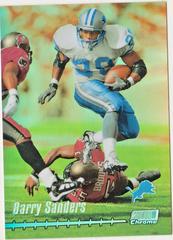 Barry Sanders [Refractor] #C9 Football Cards 1999 Stadium Club Chrome Preview Prices