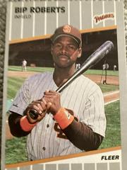 Bip Roberts #U-126 Baseball Cards 1989 Fleer Update Prices