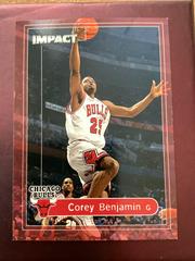 Corey Benjamin #67 Basketball Cards 1999 SkyBox Impact Prices