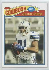 Julius Jones #4 Football Cards 2005 Topps Heritage Prices