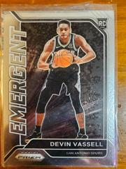 Devin Vassell Basketball Cards 2020 Panini Prizm Emergent Prices