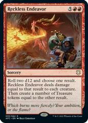 Reckless Endeavor #33 Magic Adventures in the Forgotten Realms Commander Prices