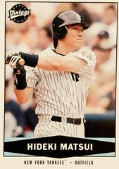 Hideki Matsui #271 Baseball Cards 2004 Upper Deck Vintage Prices