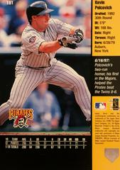 Rear | Kevin Polcovich Baseball Cards 1998 Upper Deck