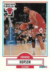 Dennis Hopson #U-14 Basketball Cards 1990 Fleer Update Prices