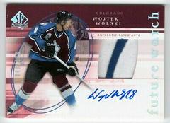 Wojtek Wolski [Autograph Patch Limited] Hockey Cards 2005 SP Authentic Prices