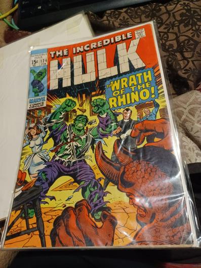 The Incredible Hulk #124 (1970) photo