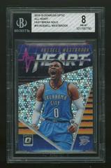 Russell Westbrook [Fast Break Holo] Basketball Cards 2018 Panini Donruss Optic All Heart Prices