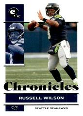 Russell Wilson Football Cards 2021 Panini Chronicles Prices