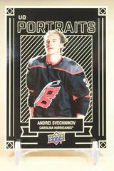 Andrei Svechnikov Hockey Cards 2022 Upper Deck UD Portraits Prices