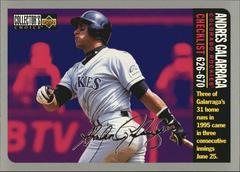 Andres Galarraga [Silver Signature] #758 Baseball Cards 1996 Collector's Choice Prices