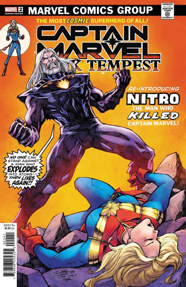 Captain Marvel: Dark Tempest [Lim] #2 (2023) Comic Books Captain Marvel: Dark Tempest