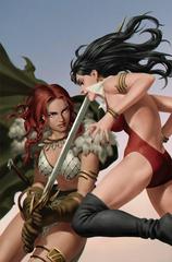 Vampirella vs. Red Sonja [Linsner Virgin] #2 (2022) Comic Books Vampirella vs. Red Sonja Prices