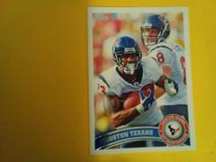 Houston Texans #18 Football Cards 2011 Topps Prices