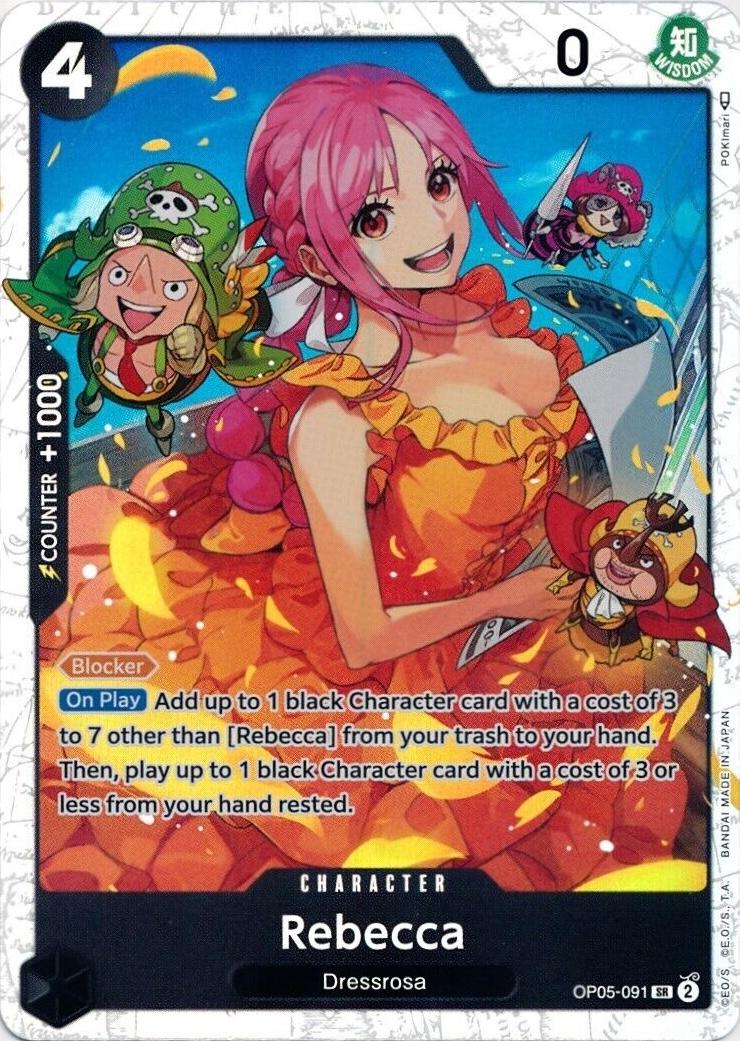 Rebecca OP05-091 One Piece Awakening of the New Era