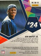 Card Back | Ken Griffey Jr. Baseball Cards 2022 Panini Mosaic Swagger