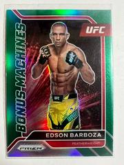 Edson Barboza [Green] Ufc Cards 2022 Panini Prizm UFC Bonus Machines Prices