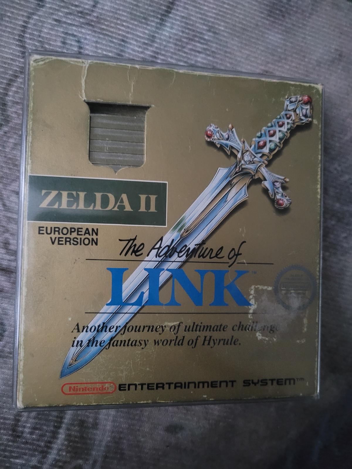 Zelda II The Adventure of Link [Small Box] PAL NES