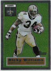 Ricky Williams [Retrofractor] #28 Football Cards 2001 Topps Heritage Prices
