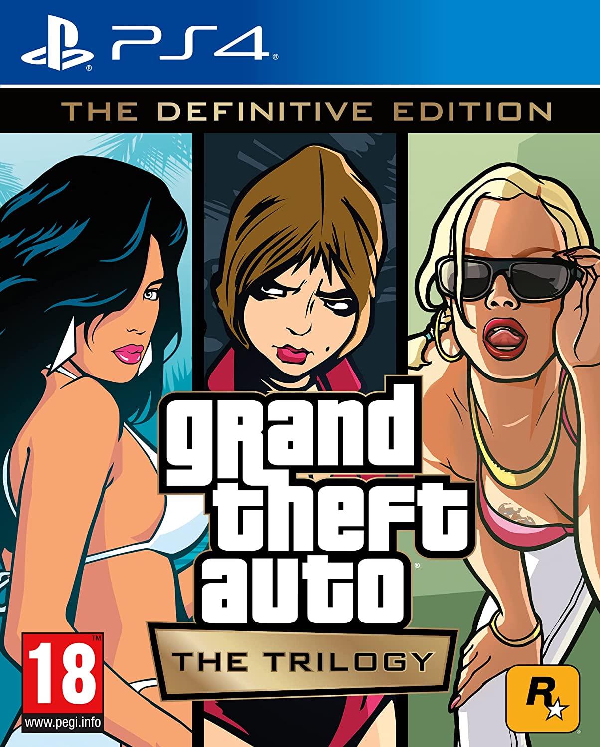 Grand Theft Auto: The Trilogy [Definitive Edition] PAL Playstation 4