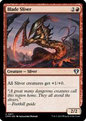 Blade Sliver #871 Magic Commander Masters Prices
