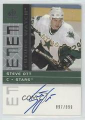 Steve Ott [Autograph] #201 Hockey Cards 2002 SP Authentic Prices