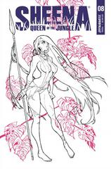 Sheena: Queen of the Jungle [Besch Sketch] #8 (2022) Comic Books Sheena Queen of the Jungle Prices