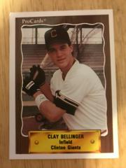 Clay Bellinger #2558 Baseball Cards 1990 Procards Prices