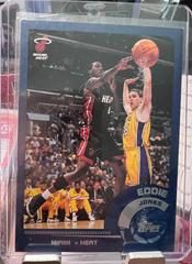 Eddie Jones #27 Basketball Cards 2001 Topps Prices