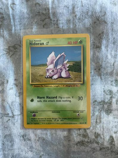 Nidoran [1st Edition] #55 photo