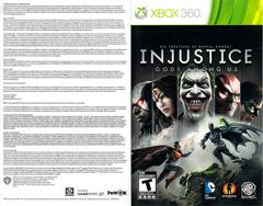 Booklet Scan By Canadian Brick Cafe | Injustice: Gods Among Us Xbox 360