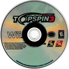 Game Disc | Top Spin 3 Wii