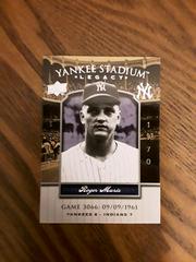 Roger Maris Baseball Cards 2008 Upper Deck Yankee Stadium Legacy 1960's Prices