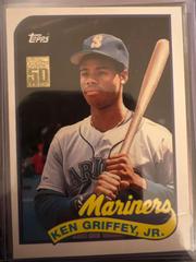 Ken Griffey Jr. [1989 Reprint] Baseball Cards 2001 Topps Traded Prices