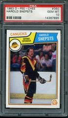Harold Snepsts #360 Hockey Cards 1983 O-Pee-Chee Prices