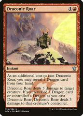 Draconic Roar Magic Dragons of Tarkir Prices