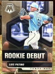 Luis Patino Baseball Cards 2021 Panini Mosaic Rookie Debut Prices