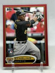 Starling Marte [Target Red Border] Baseball Cards 2012 Topps Update Prices