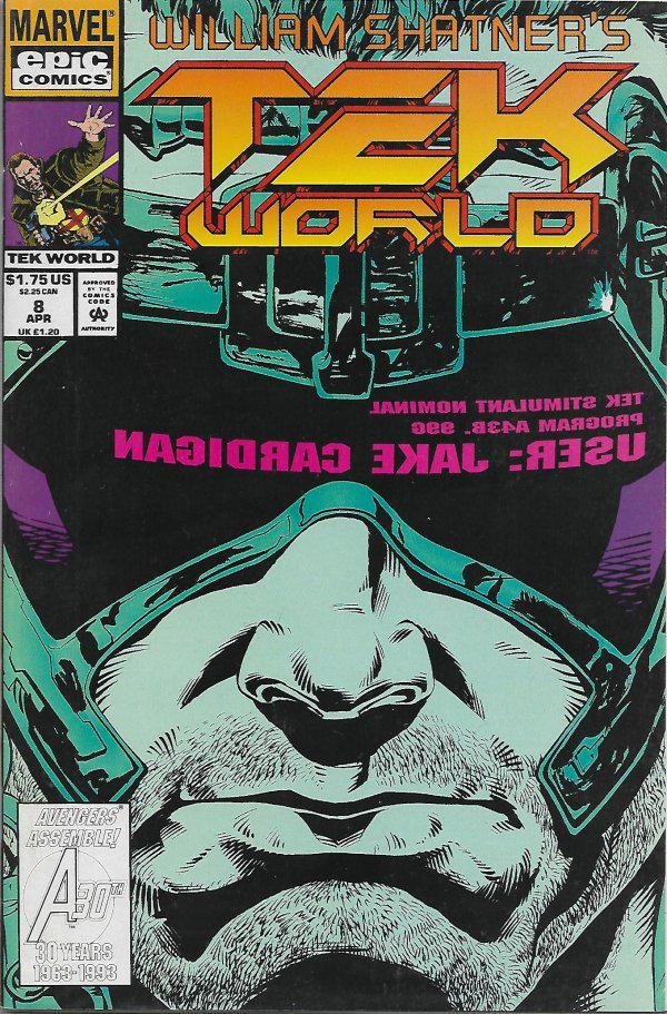 Tek World #8 (1993) Comic Books Tek World