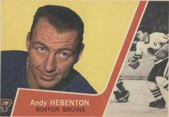 Andy Hebenton #15 Hockey Cards 1963 Topps Prices