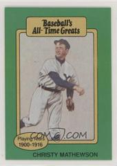 Christy Mathewson Baseball Cards 1987 Hygrade All Time Greats Prices