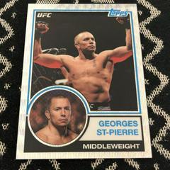 Georges St Pierre [Wave] #UFC83-GSP Ufc Cards 2018 Topps UFC Chrome 1983 Prices