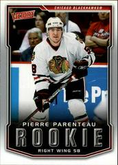Pierre Parenteau Hockey Cards 2007 Upper Deck Victory Prices