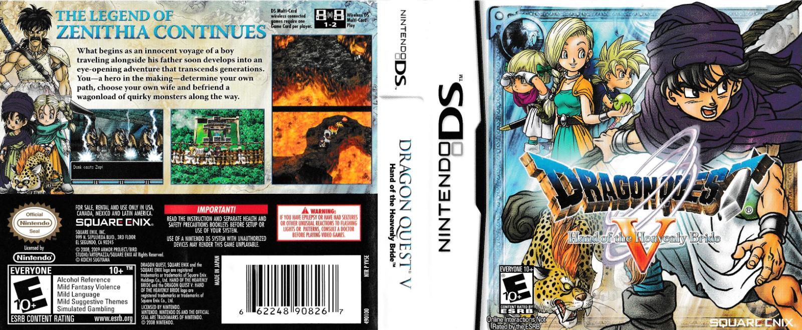Dragon Quest V Hand Of The Heavenly Bride Prices Nintendo Ds Compare Loose Cib And New Prices