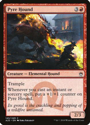 Pyre Hound [Foil] Magic Masters 25