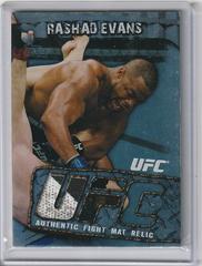Rashad Evans #FM-RE Ufc Cards 2010 Topps UFC Fight Mat Relic Prices