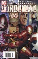 Iron Man [Newsstand] #7 (2006) Comic Books Iron Man Prices