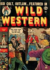 Wild Western #23 (1952) Comic Books Wild Western Prices