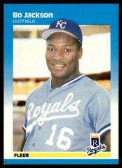 Bo Jackson #369 Baseball Cards 1987 Fleer Prices